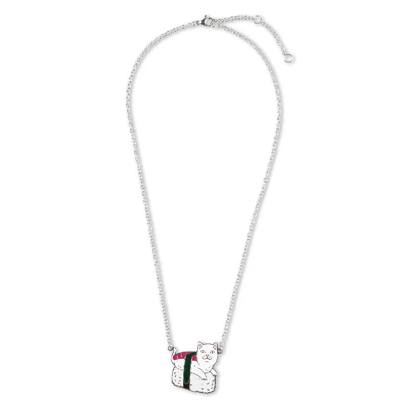 women's tops with built-in brasSushi Nerm Pendent Necklace (Multi)