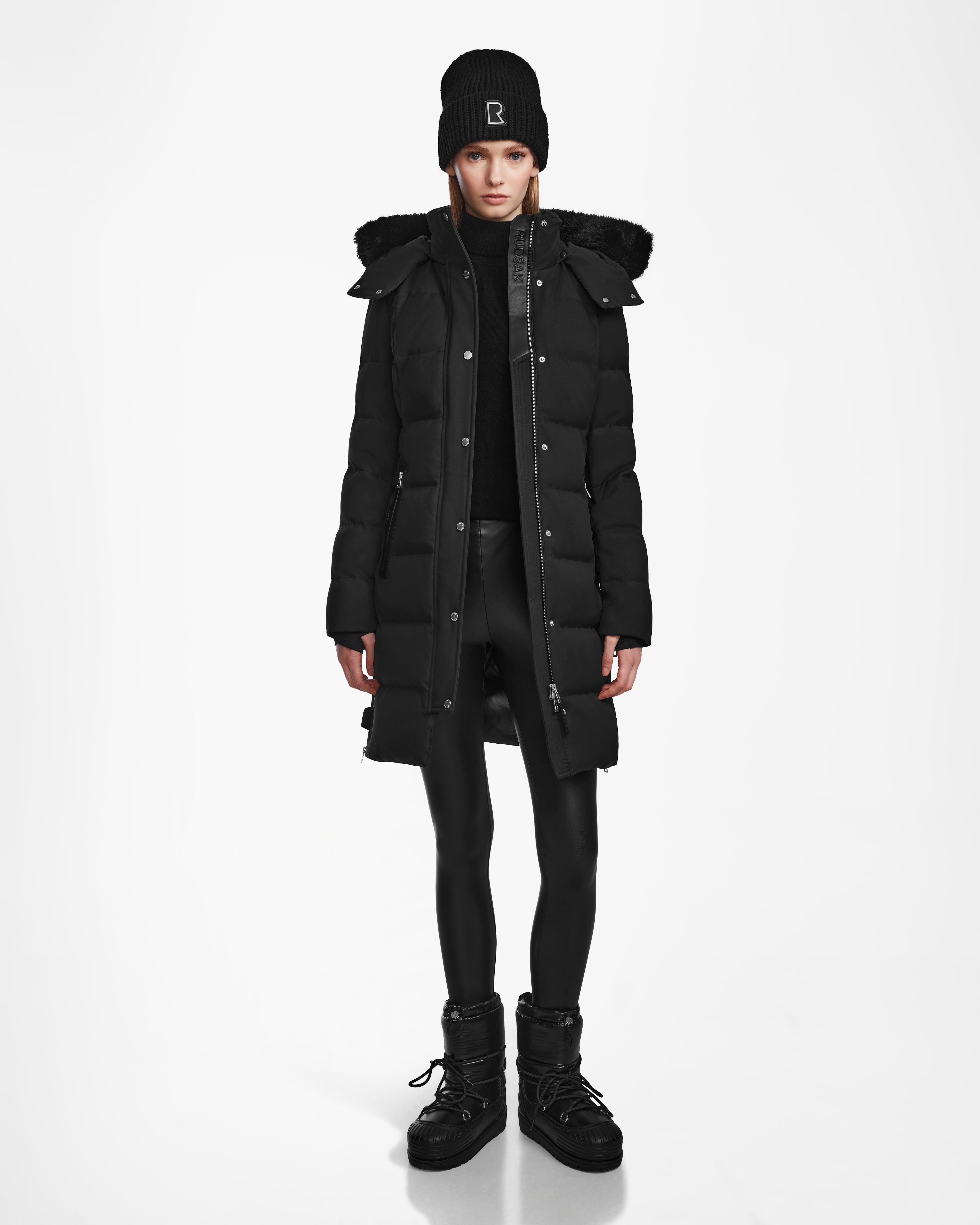 women's coats for relaxed weekendsKEHLANI - L124540 Black