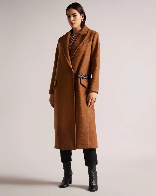 women's coats with geometric patternsFREJIA