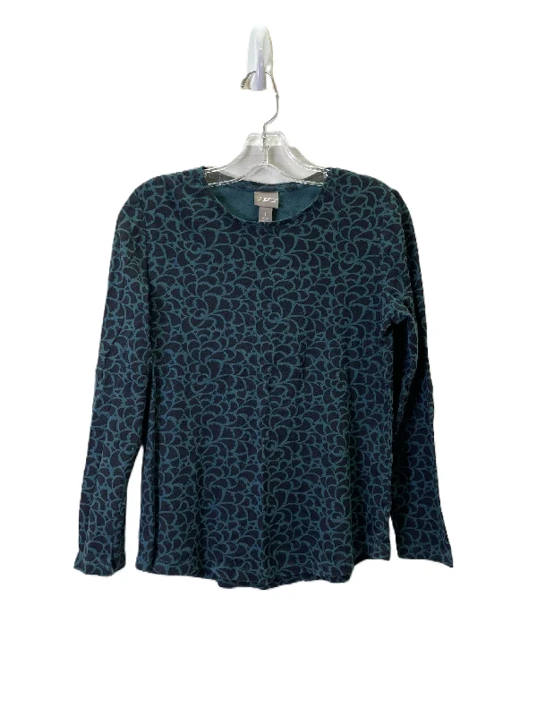 women's tops for those who want to wear pieces that are both functional and fashionableTop Long Sleeve By Chicos In Teal, Size: M