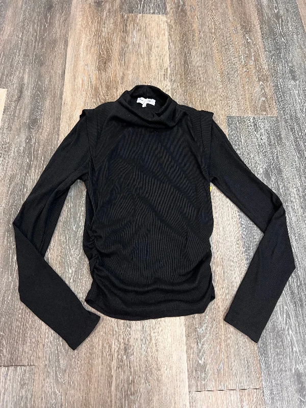 women's tops that offer a perfect blend of style, comfort, and affordabilityTop Long Sleeve By Michael Stars In Black, Size: S