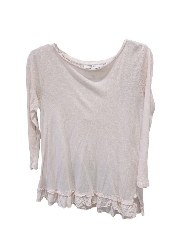 women's tops with cinched waistsTop Long Sleeve By Loft  Size: Xxs