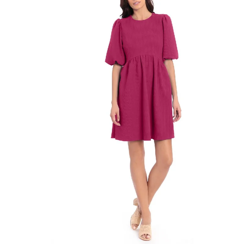 Flowy DressMaggy London Womens Textured  Mini Dress