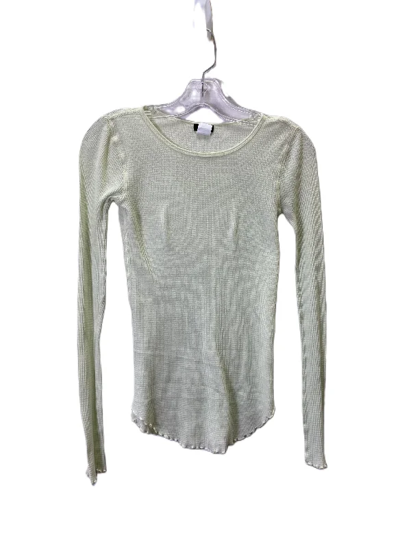 women's tops for layeringTop Long Sleeve By J. Crew In Green, Size: Xs