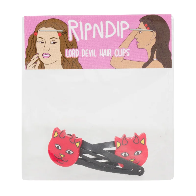 women's tops that offer a perfect blend of style, comfort, and affordabilityLord Devil Hair Clip (Red)