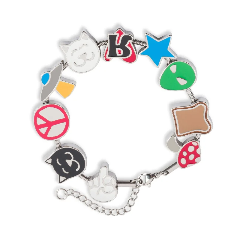 women's tops for those who love to shop for unique findsLucky Charms Bracelet (Silver)