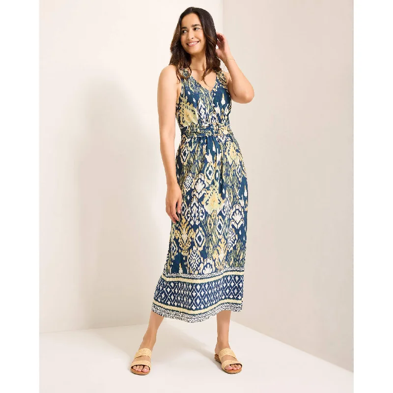 Laced DressTommy Bahama Women's Vista Cove Sleeveless Midi Dress - Island Navy