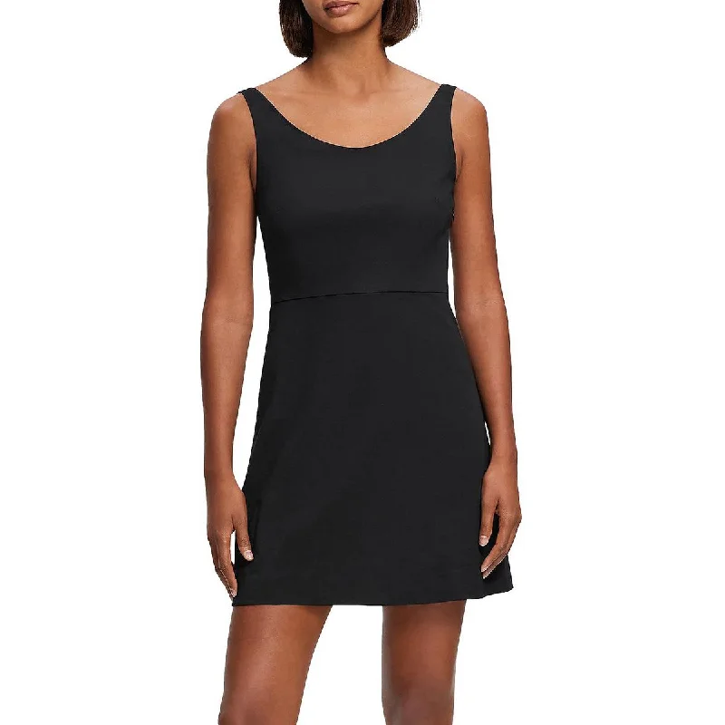 Shift DressTheory Womens Daytime Short Mini Dress