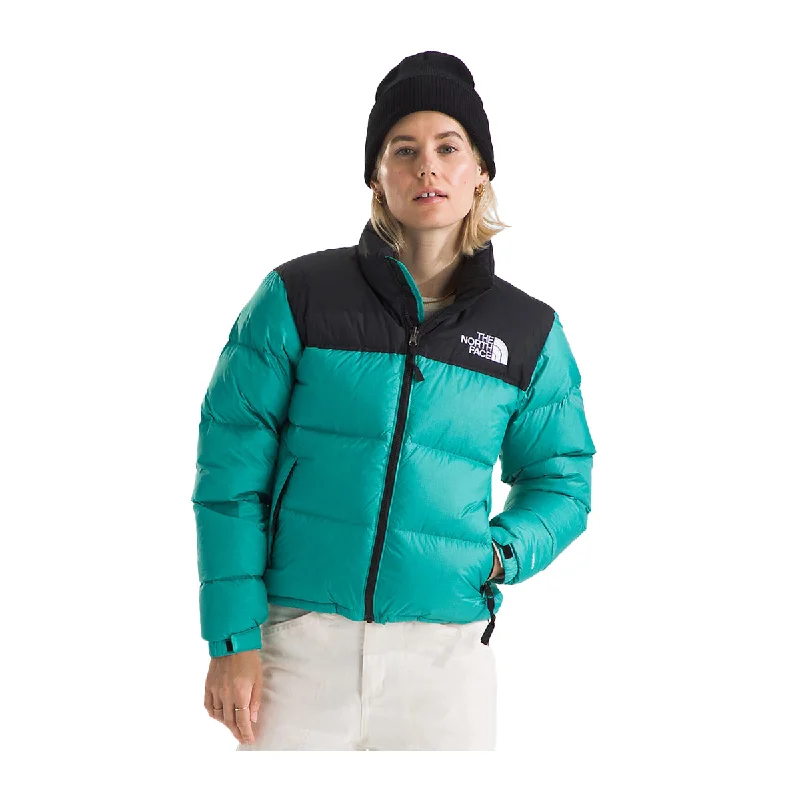 women's coats for those who want to make a fashion statementThe North Face Womens 1996 Retro Nuptse Jacket NF0A3XEO-5RO Oxidized Bronze/Black