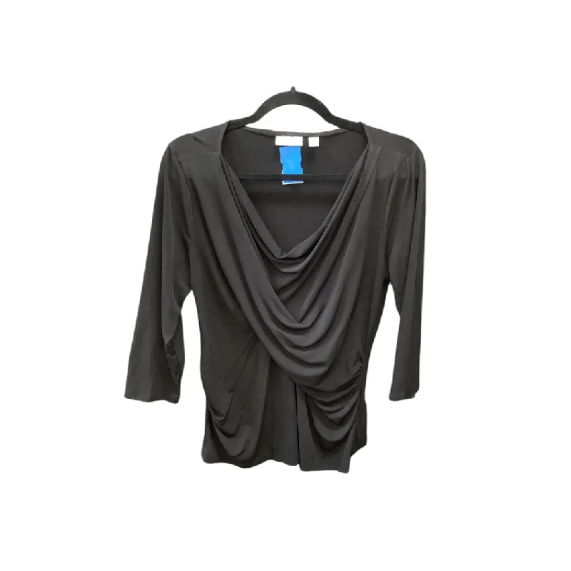 camisoles for womenTop Long Sleeve By New York And Co In Black, Size: L