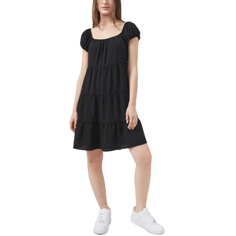 Elegant DressRiley & Rae Womens Tiered Short Mini Dress