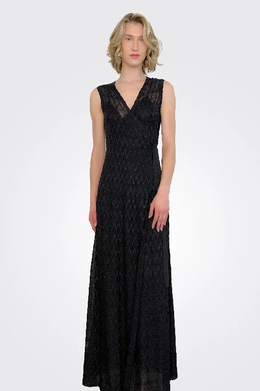 Laced DressMaxi Dress - Black