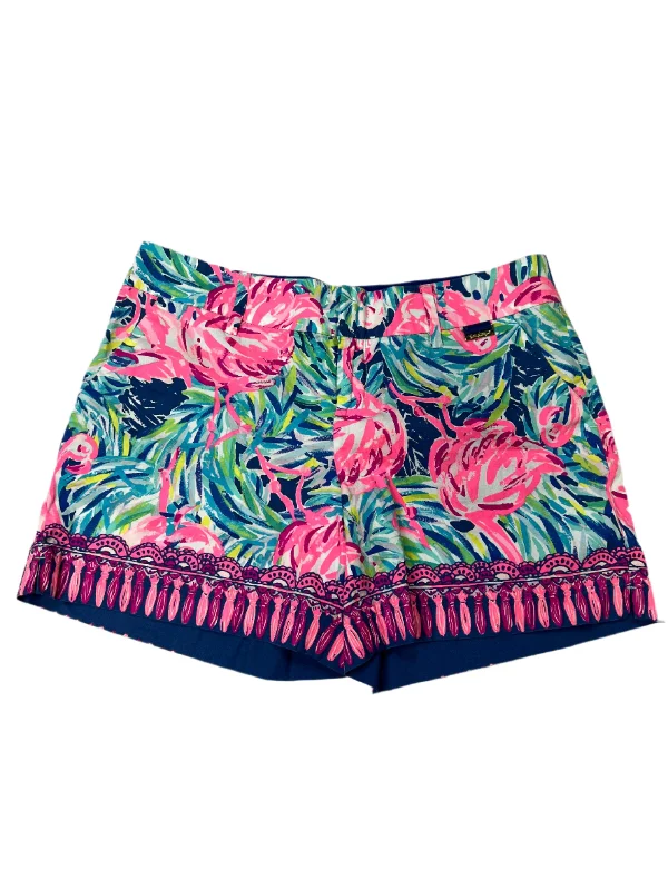 women's satin shortsShorts By Lilly Pulitzer In Multi-colored, Size: 6