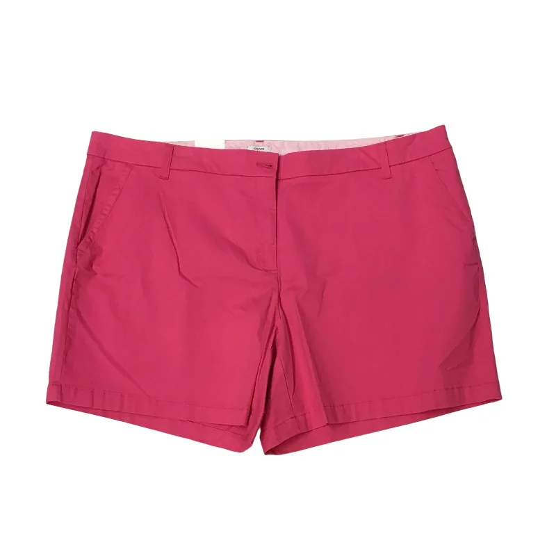 women's trendy shortsShorts By Crown And Ivy In Pink, Size: 2x