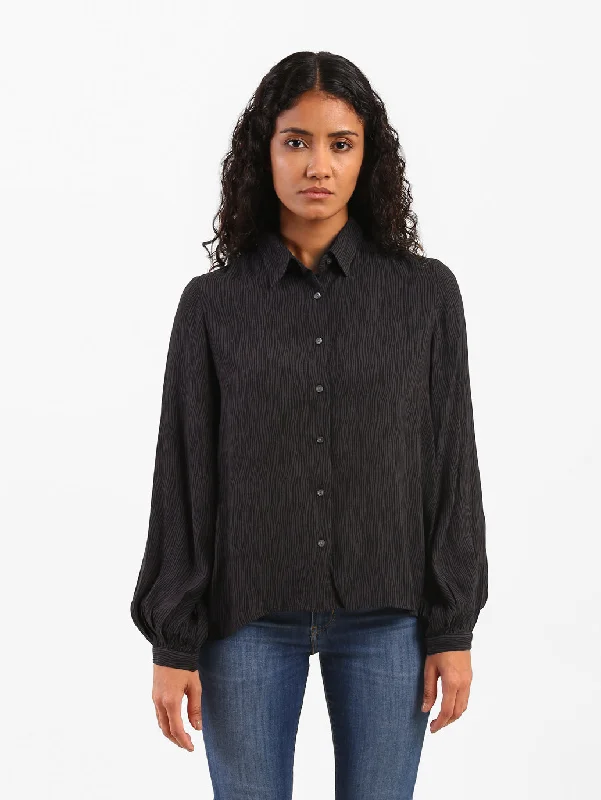 silk women's topsWomen's Printed Relaxed Fit Shirt