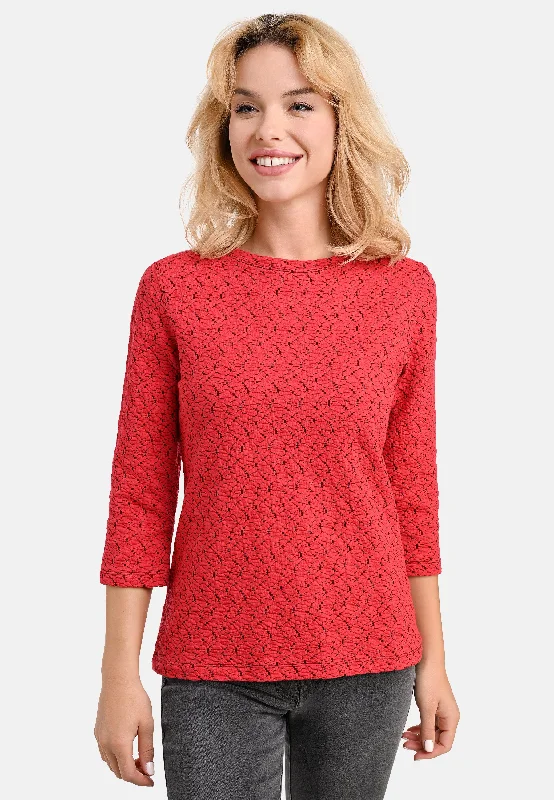 cozy women's tops for fall and winterTextured Touch Top