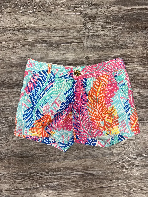 women's floral shortsShorts By Lilly Pulitzer In Multi-colored, Size: 2