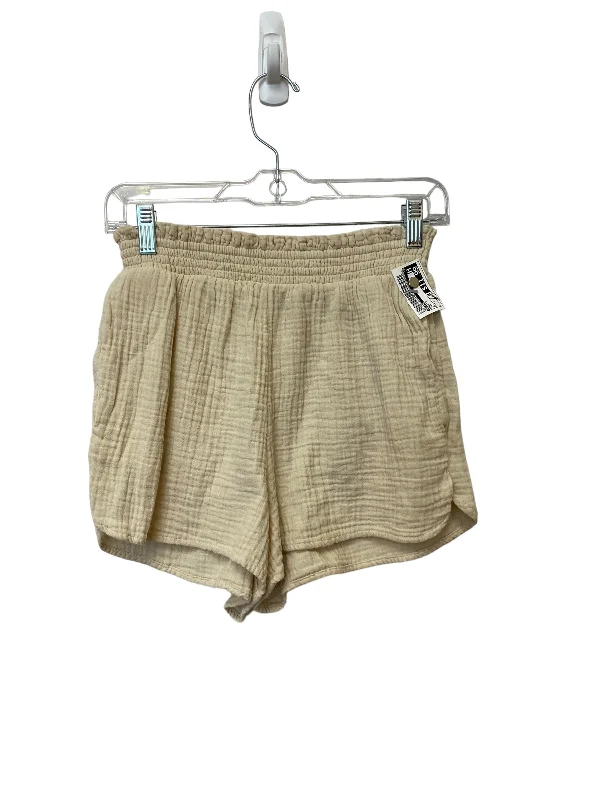 women's distressed denim shortsShorts By Aerie In Tan, Size: S