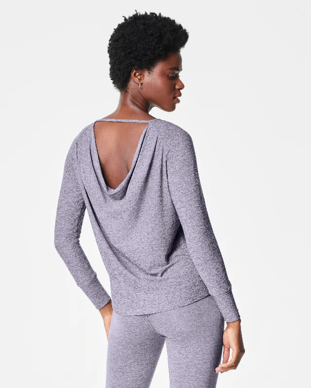 SPANX® SoftStretch Open-Back Long Sleeve Top