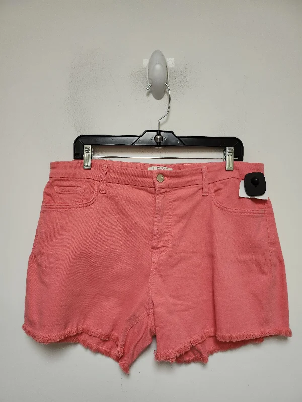 women's sophisticated shortsShorts By 7 For All Mankind In Pink Denim, Size: 12