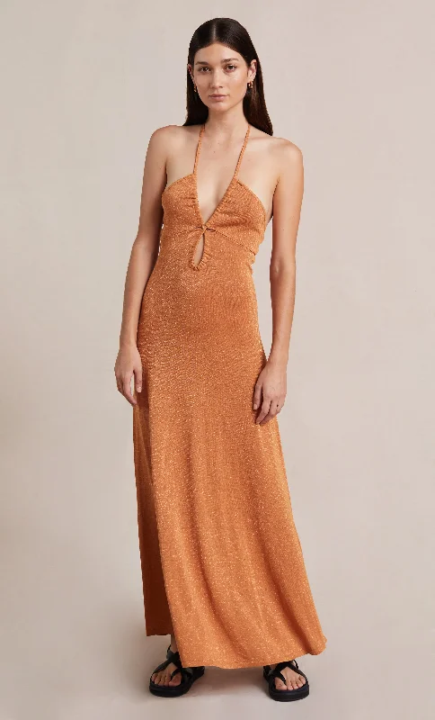 Wedding DressIndya Knit Maxi Dress - Desert Sun