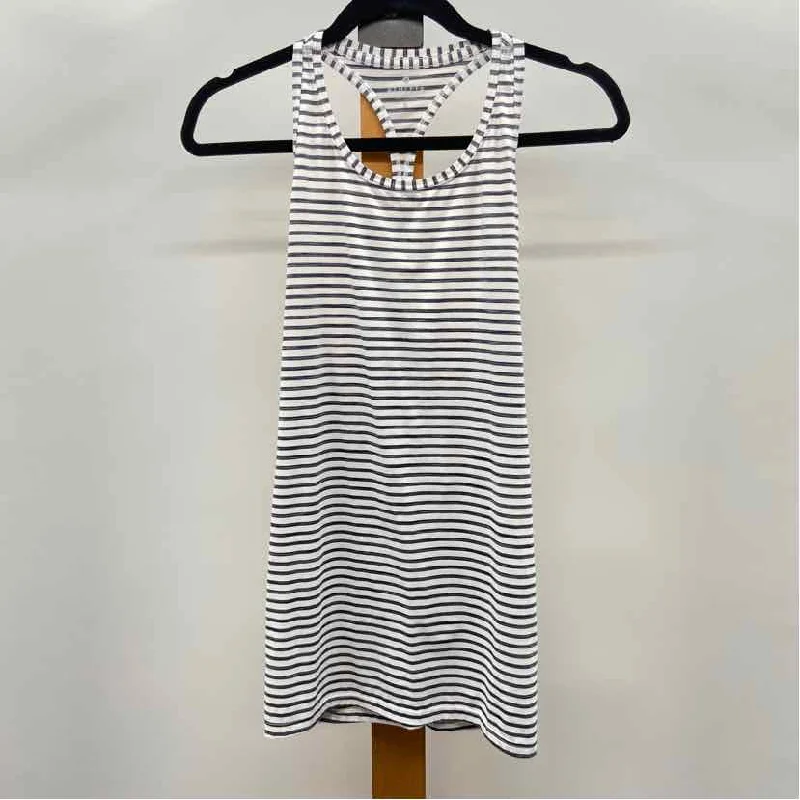 women's tops for those who seek both style and comfortAthleta Women's Size S White Stripe Tank