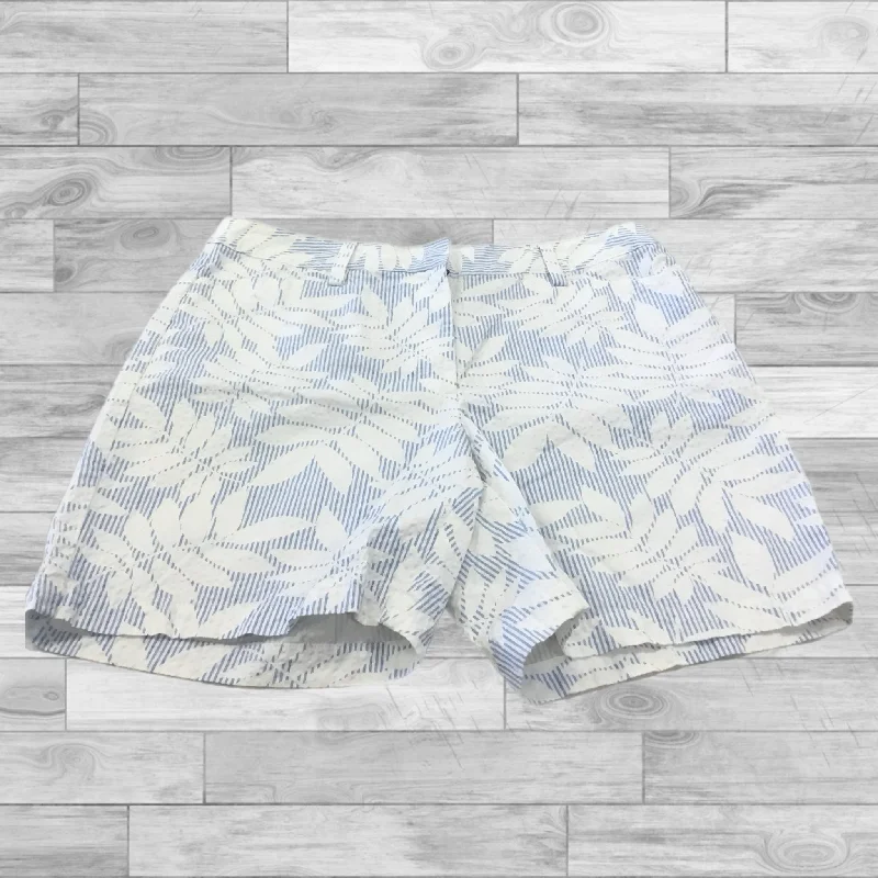 women's warm shortsShorts By Lands End In Blue & White, Size: 10