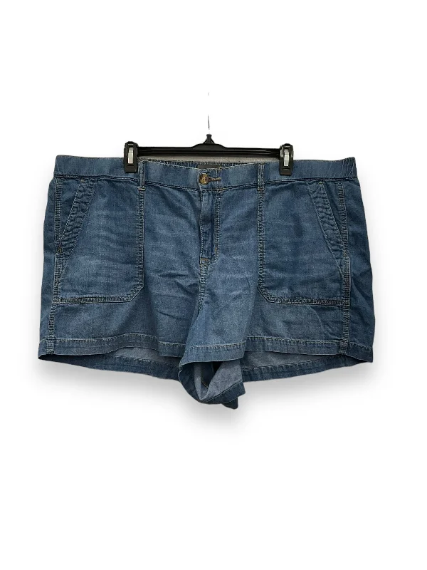 women's wool shortsShorts By Torrid In Blue Denim, Size: 20