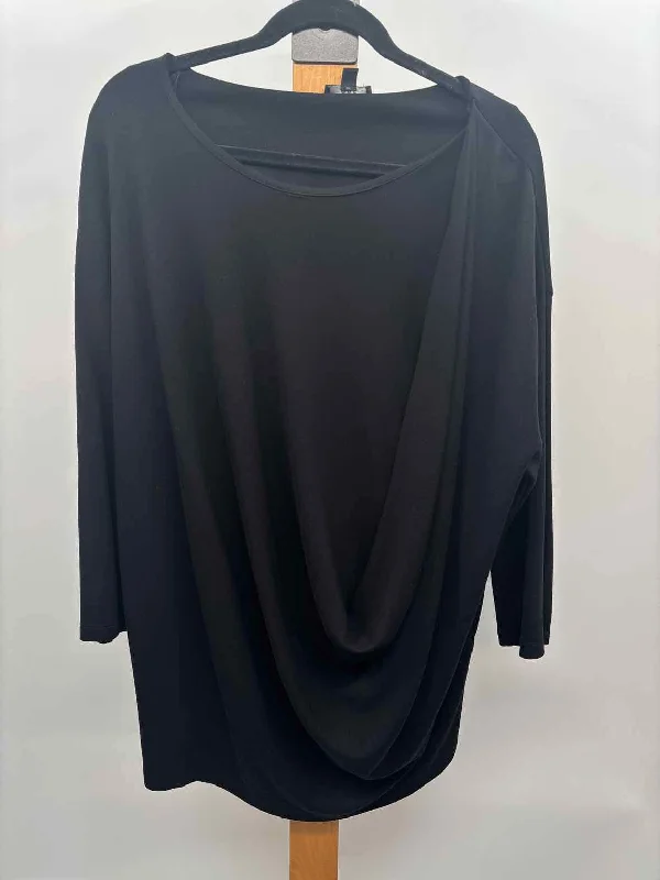 women's tops that offer a perfect blend of style, comfort, and affordabilityCOS Women's Size L Black Solid Long Sleeve Shirt