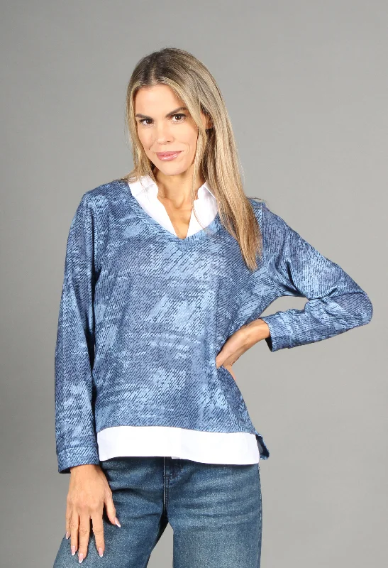 women's tops with unique designsSoft Touch Two in One Top