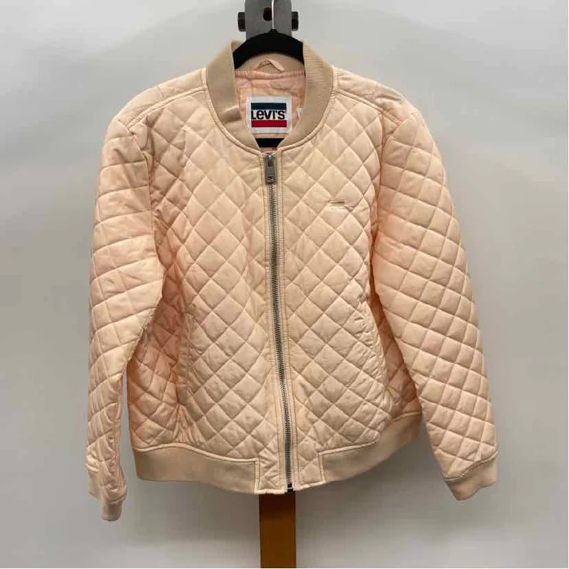 women's tops for those who seek both style and comfortLevis Women's Size XL Peach Quilted Jacket