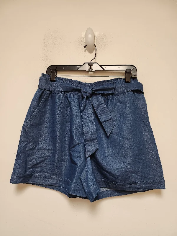 women's distressed shortsShorts By Clothes Mentor In Blue, Size: 12