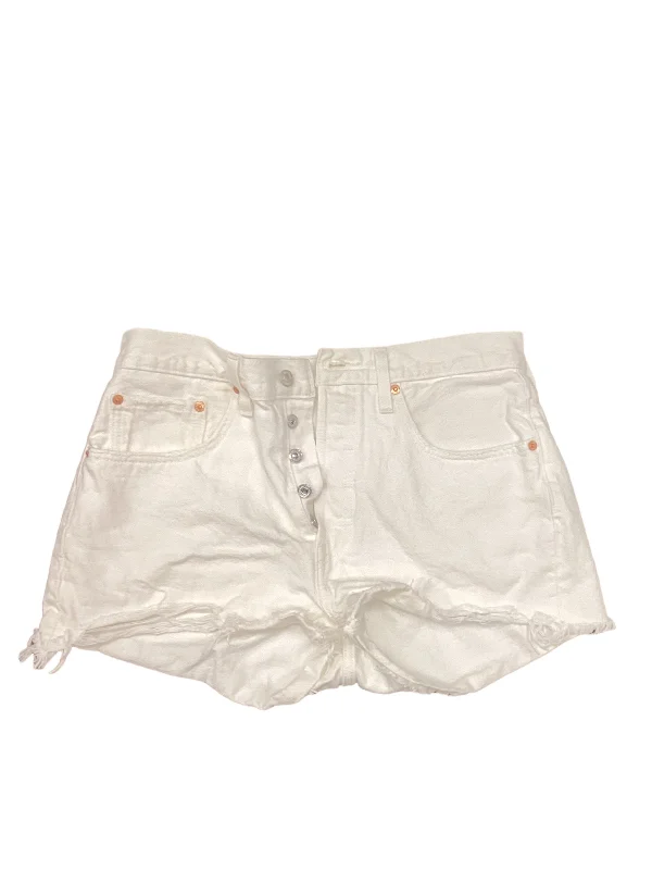 women's pajama shortsShorts By Levis In White, Size: 8