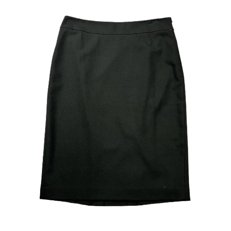 women's woven A-line skirts for summerBlack Skirt Midi By Ann Taylor, Size: M