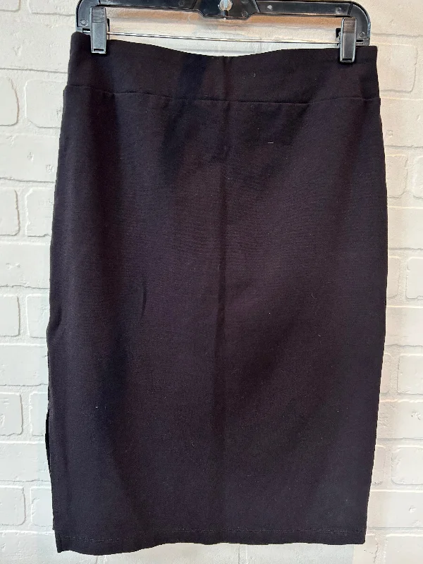 women's fitted skirtsBlack Skirt Midi Nine West Apparel, Size 8