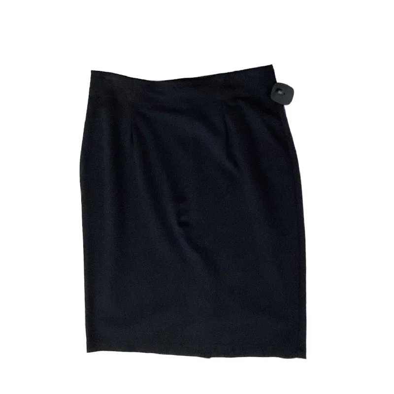 women's low-rise skirtsBlack Skirt Mini & Short Eileen Fisher, Size 10