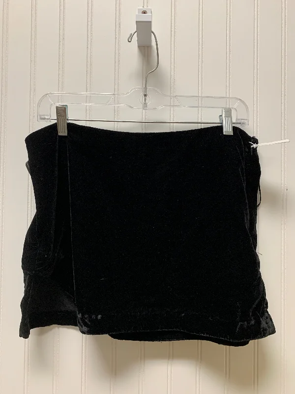 women's classic chiffon skirtsBlack Skirt Mini & Short Free People, Size M