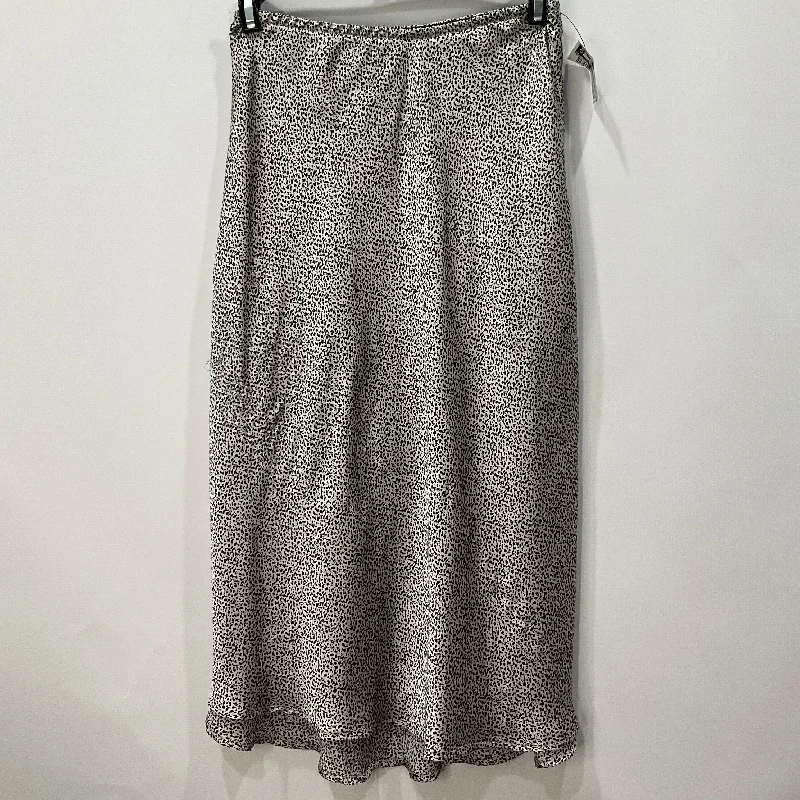 women's casual skirtsBlack & White Skirt Midi Sienna Sky, Size S