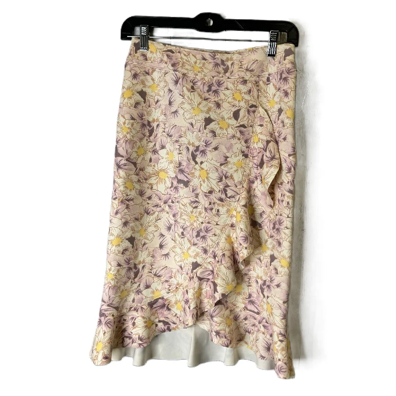 women's wool skirtsCream Skirt Midi By Anthropologie, Size: 2