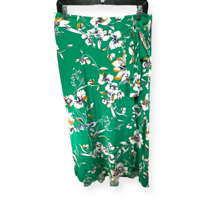 women's wrap skirtsFloral Print Skirt Maxi Maurices, Size M