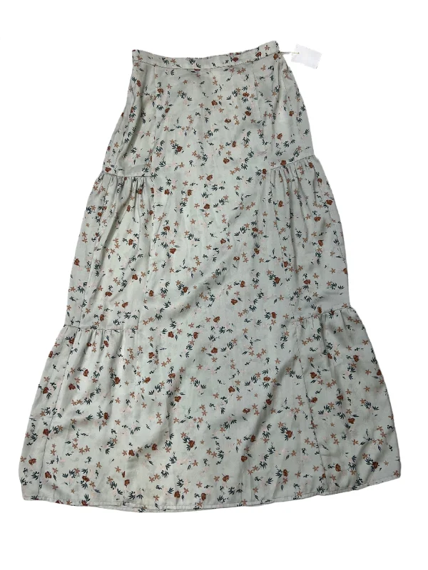 women's affordable velvet skirtsFloral Skirt Maxi SALTWATER LUXE  Size S