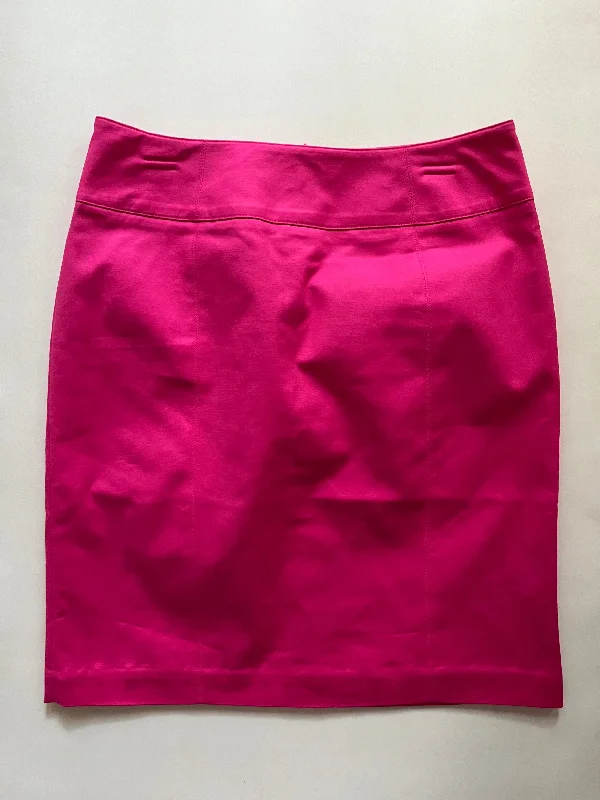 women's elegant skater skirtsPink Skirt Midi Worthington, Size 10