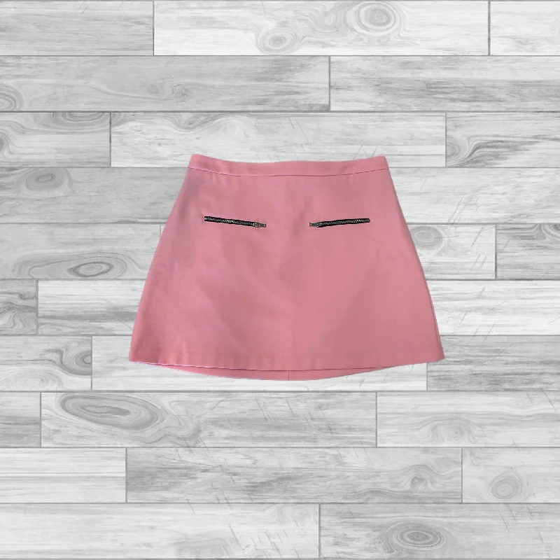 women's summer midi skirtsPink Skirt Mini & Short Zara Basic, Size L