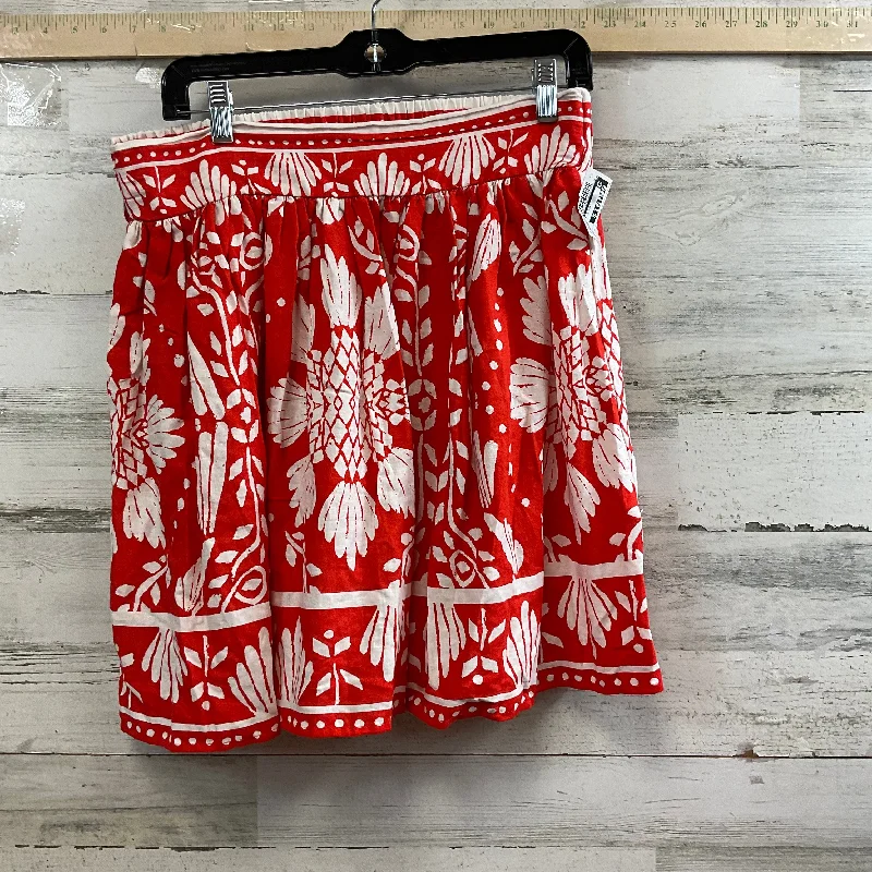 women's chiffon skirtsRed Skirt Mini & Short Haute Hippie, Size M