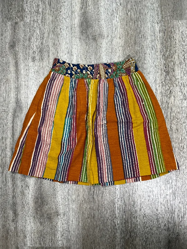 women's fall maxi skirtsStriped Pattern Skirt Mini & Short Edme And Esyllte, Size S