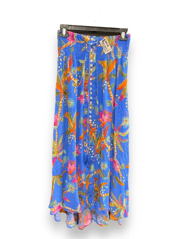 women's everyday casual skirtsTropical Print Skirt Maxi Rachel Roy, Size S