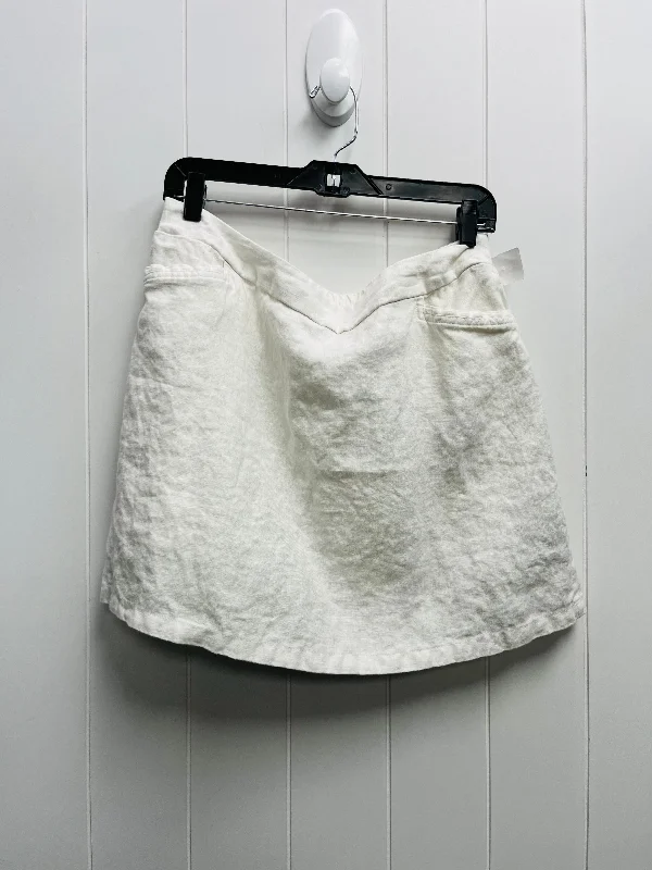 women's spring mini skirtsWhite Skirt Mini & Short For Cynthia, Size L