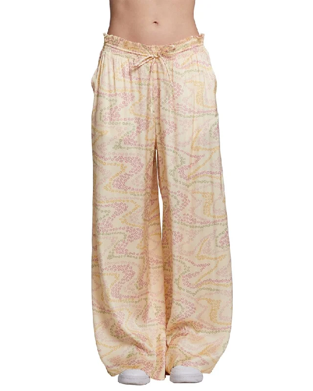 women's bridal pantsChaser Daisy Wave Print Trouser