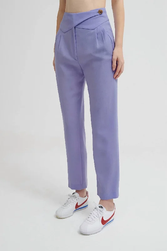 women's cool pantsCool & Easy Everyday Basque Pants In Lilac