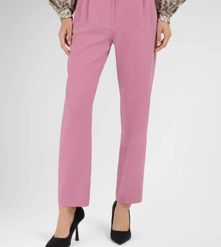 women's leggingsCool & Easy Orchid Basque Pants In Orchid Pink